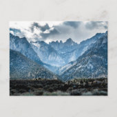 Stormy Mt. Whitney uit Alabama Hills Briefkaart (Voorkant)