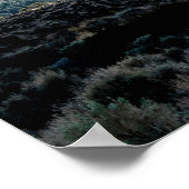 Stormy Mt. Whitney uit Alabama Hills Matte Poster (Hoek)