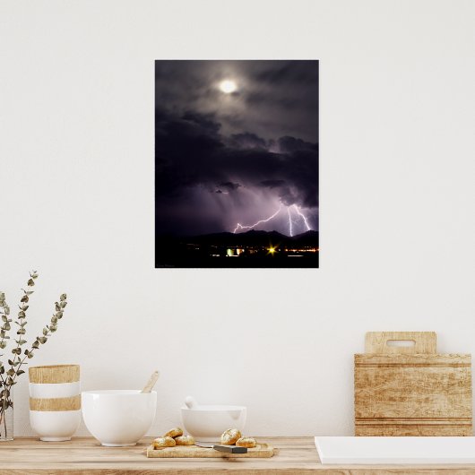 Stormy Night 2 Poster (Keuken)