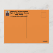 Stormy Night in Hutchinson Kansas Post Kaart. Briefkaart (Achterkant)