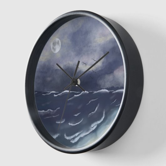 Stormy night ocean  (Hoek)