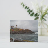 Stormy Nubble Briefkaart (Staand voorkant)