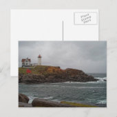 Stormy Nubble Briefkaart (Voorkant / Achterkant)