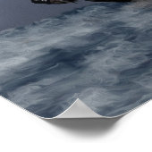 Stormy Ocean - Pirate Ship Artwork Poster (Hoek)