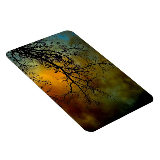 Stormy ochtend met boommagneet magneet (Rechterzijde)