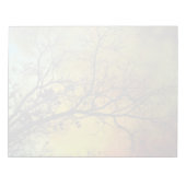 Stormy ochtend met drie grote gedempte notebooks notitieblok (Voorkant)