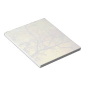 Stormy ochtend met gedempt notitieblok (Schuin)