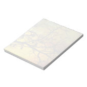 Stormy ochtend met gedempt notitieblok (Linkerzijde)