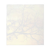 Stormy ochtend met gedempt notitieblok (Voorkant)