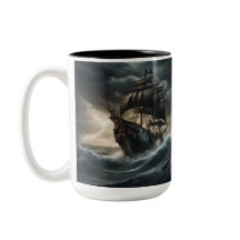 Stormy Pirate Ship - 1 -