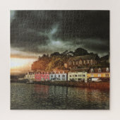 Stormy Portree Isle of Skye Scotland reizen Legpuzzel (Verticaal)