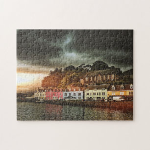 Stormy Portree Isle of Skye Scotland reizen Legpuzzel