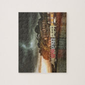 Stormy Portree Isle of Skye Scotland reizen Legpuzzel (Verticaal)