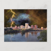 Stormy Richmond Skyline Briefkaart (Voorkant)