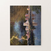 Stormy Richmond Skyline Legpuzzel (Verticaal)