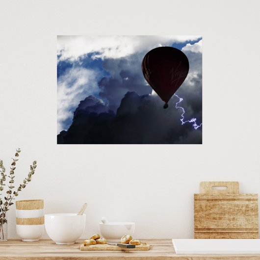 Stormy Ride Poster (Keuken)