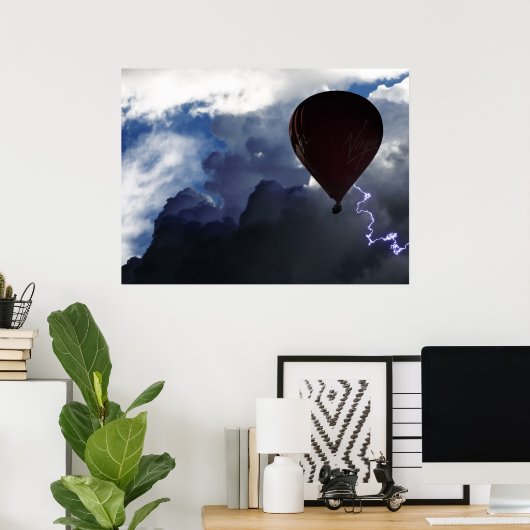 Stormy Ride Poster (Thuiskantoor)