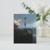 Stormy River Mersey Briefkaart (Staand voorkant)