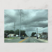 Stormy Road Briefkaart (Voorkant)