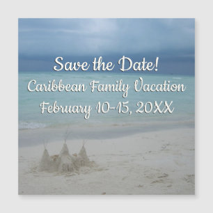 Stormy Sandcastle Beach Landscape Photo