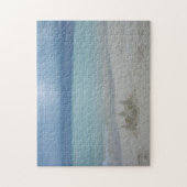 Stormy Sandcastle Beach Landscape Photo Legpuzzel (Verticaal)