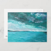 Stormy Seascape Briefkaart (Voorkant / Achterkant)