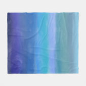 Stormy Skies Abstracte Kunst Fleece Deken (Voorkant (Horizontaal))