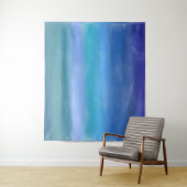 Stormy Skies Abstracte Kunst Wandkleed (In situ)