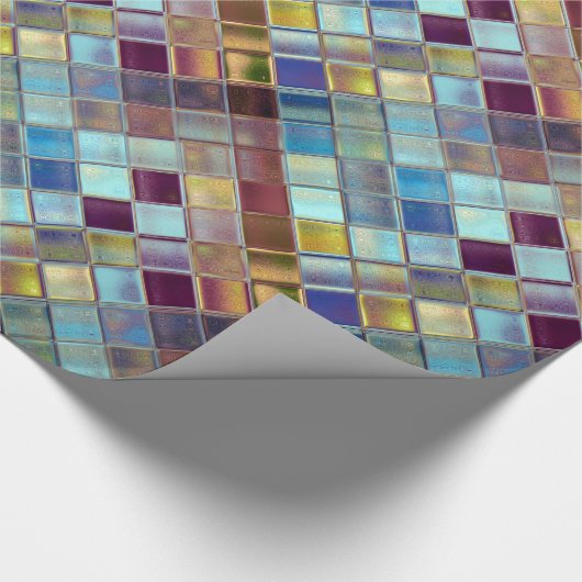 Stormy Skies Tile Art Cadeaupapier (Hoek)