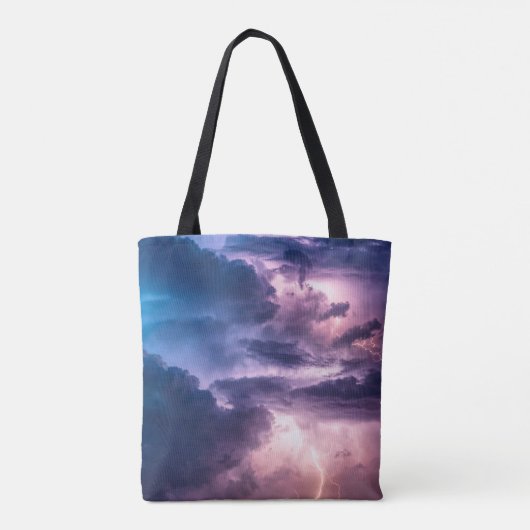 Stormy Skies Tote Bag (Achterkant)