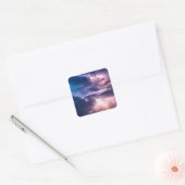 Stormy Skies Vierkante Sticker (Envelop)