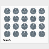 Stormy Sky Blue Bakery Sourdough Brood Sticker (Vel)
