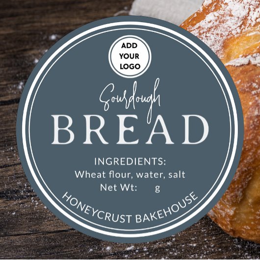 Stormy Sky Blue Bakery Sourdough Brood Sticker