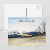 Stormy Sky Briefkaart (Voorkant / Achterkant)