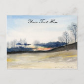 Stormy Sky Briefkaart (Voorkant)