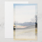 Stormy Sky Briefpapier (Voorkant / Achterkant)