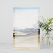 Stormy Sky Briefpapier (Staand voorkant)