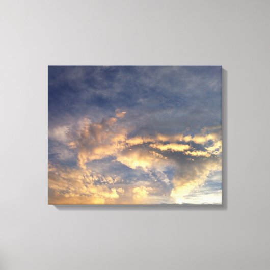 Stormy Sky Canvas Afdruk (Voorkant)