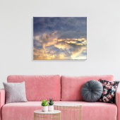 Stormy Sky Canvas Afdruk (Insitu (Woonkamer))