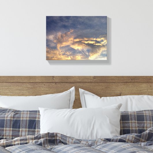 Stormy Sky Canvas Afdruk (Insitu (Slaapkamer))