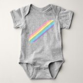 Stormy Sky & Rainbow Baby Bodysuit (Voorkant)