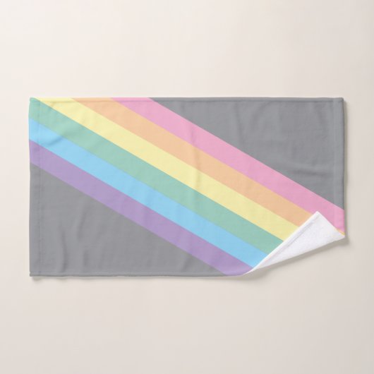 Stormy Sky & Rainbow Bath Towels  Bad Handdoek (Handdoek)