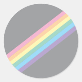 Stormy Sky & Rainbow Ronde Stickers