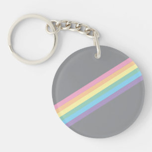 Stormy Sky & Rainbow Sleutelhanger