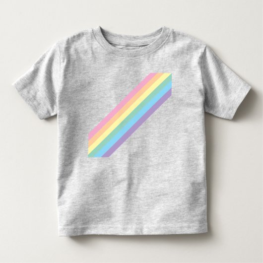 Stormy Sky & Rainbow T-shirt voor peuters (Voorkant)
