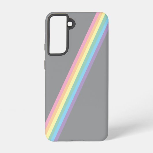 Stormy Sky & Rainbow telefoonhoesje Samsung Galaxy Hoesje (Achterkant)