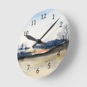 Stormy Sky Ronde Klok (Hoek)