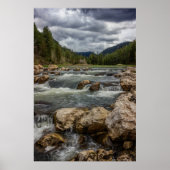 Stormy Spearfish Creek Poster (Voorkant)