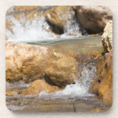 Stormy stream in het voorjaar bier onderzetter (Voorkant)