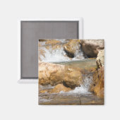 Stormy stream in het voorjaar magneet (Voorkant / Achterkant)